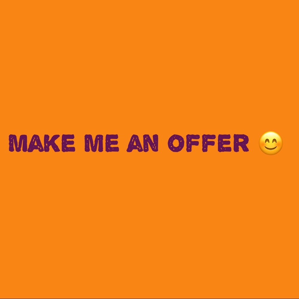 No offer is too small! Let me hear it 😊